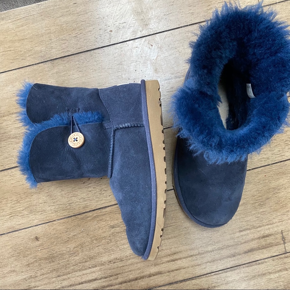 UGG Mini Bailey Button II Genuine Sherling Boot - Picture 8 of 8